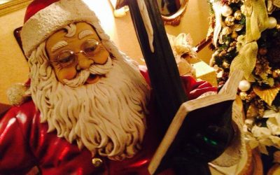 Here's a jolly Santa