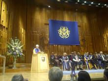 Annie Lennox awarded honorary degree of Doctor of the Open University
