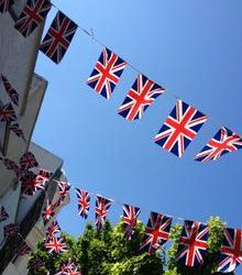 London is feeling very celebratory right now.