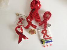 Here are some of my HIV AIDS badges
