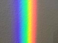 Prism on the Bathroom Wall