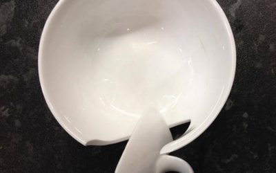 Goodbye white cup