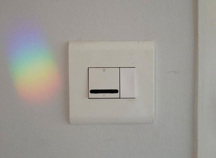 Rainbows can be found in all kinds of interesting places..