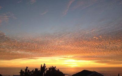 An incredible sunset..