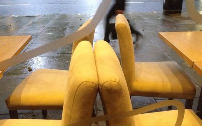 Secret seats of soggy London..