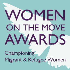 Annie Lennox presents Woman of The Year Award at Women On The Move Award Ceremony