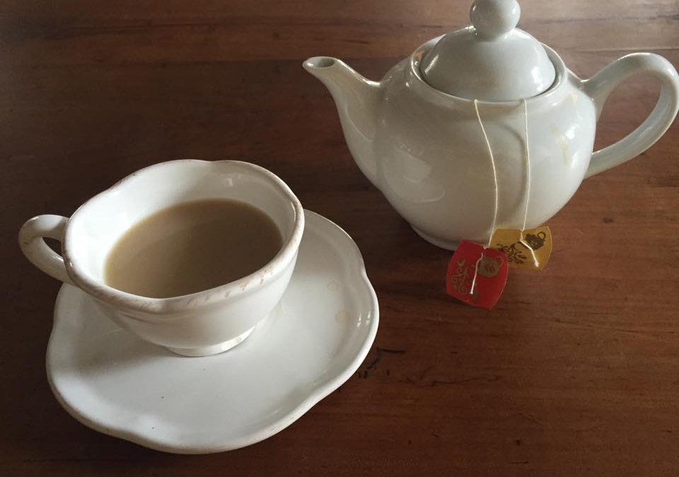 Comfort from the teapot to the cup