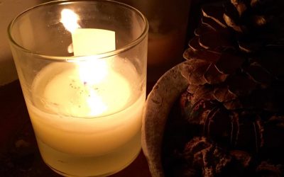 A small candle flame…