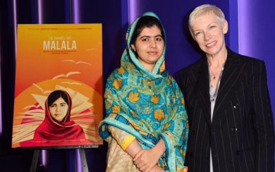 A truly special evening last night at the screening of “He Named Me Malala”