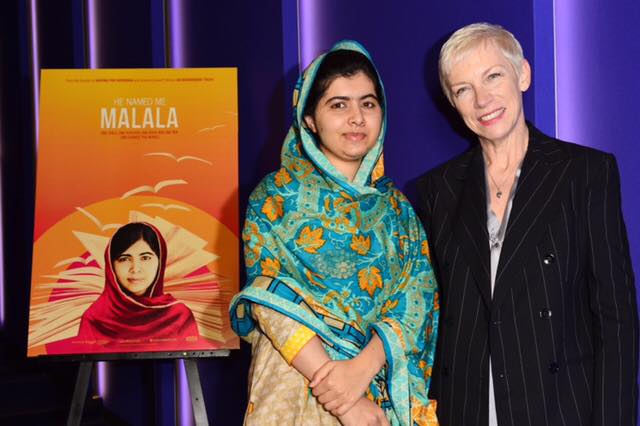A truly special evening last night at the screening of “He Named Me Malala”