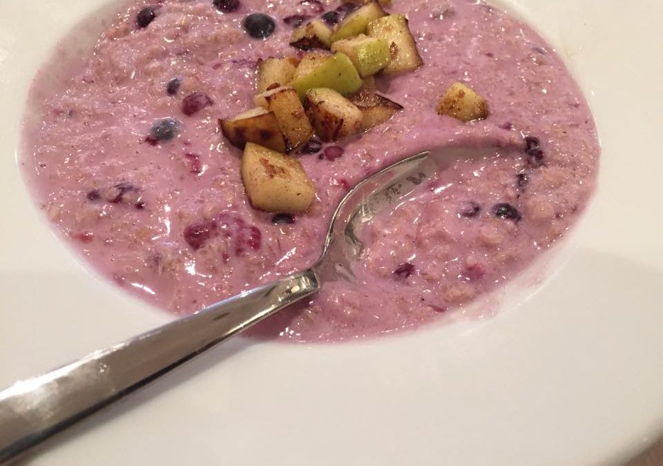 Postmodern purple porridge… Go figure!
