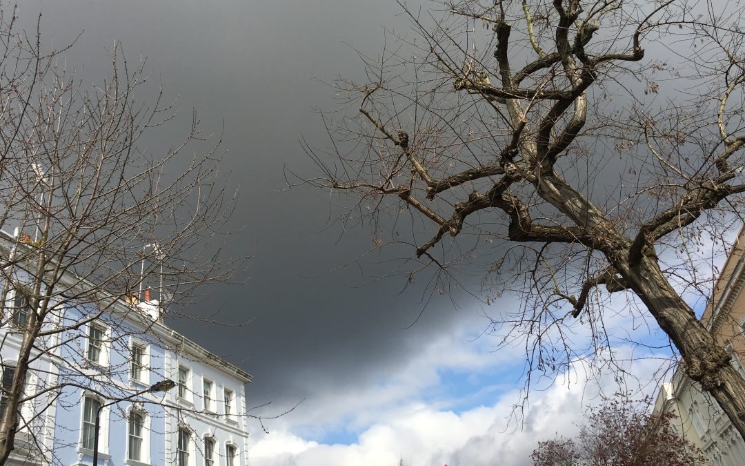 Black and blue skies of secret London
