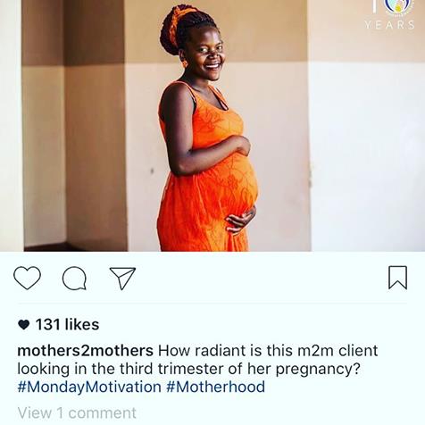 So proud of mothers2mothers