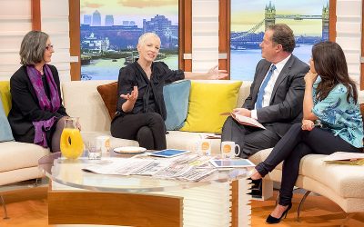 Annie Lennox and Helen Pankhurst on ITV’s Good Morning Britain