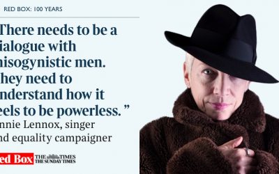 Read online – Annie Lennox In The Times #Suffrage100