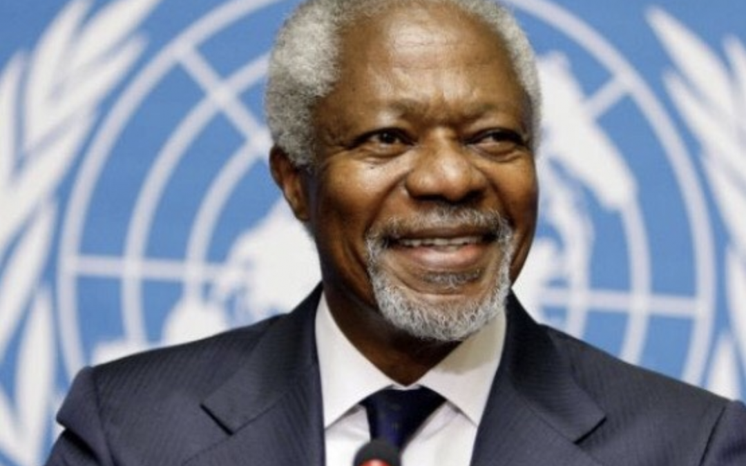 Exceptional leaders like Kofi Annan are so few and far between..