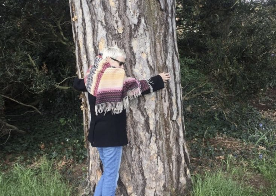 Sometimes you’ve just gotta hug a tree…
