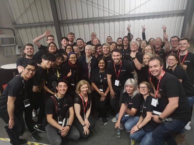 A where’s Wally moment with the fantastic volunteers at TEDxGlasgow 2019! ️All around!!