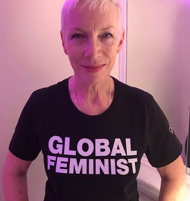 This is the super cool😎Global Feminist T- shirt I designed to support empowerment and change for girls and women around the world! Support @TheCircleNGO by purchasing this limited edition shirt just for you.www.CharityStars.com/Annie(link in bio!) #EveningWithAnnie