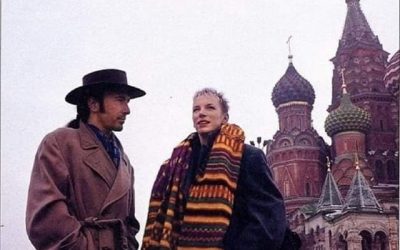 Taken in the late 80’s, just after Perestroika had taken place. Standing in Moscow’s Red Square with the Edge from U2, to promote the opening of the first Greenpeace office in Russia… Long surreal story!