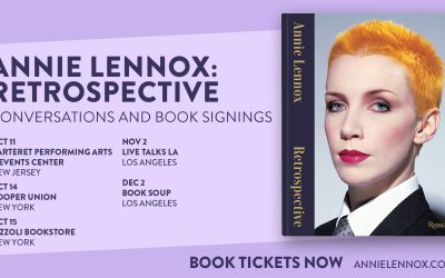 USA book launch events announced for Annie Lennox: Retrospective